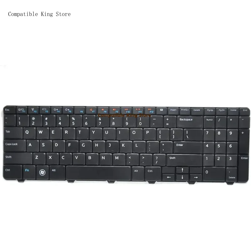 ll Replacement Keyboard Compatible for Dell Inspiron 15R 5010 M5010 M501R N5010 Series Black US Layout