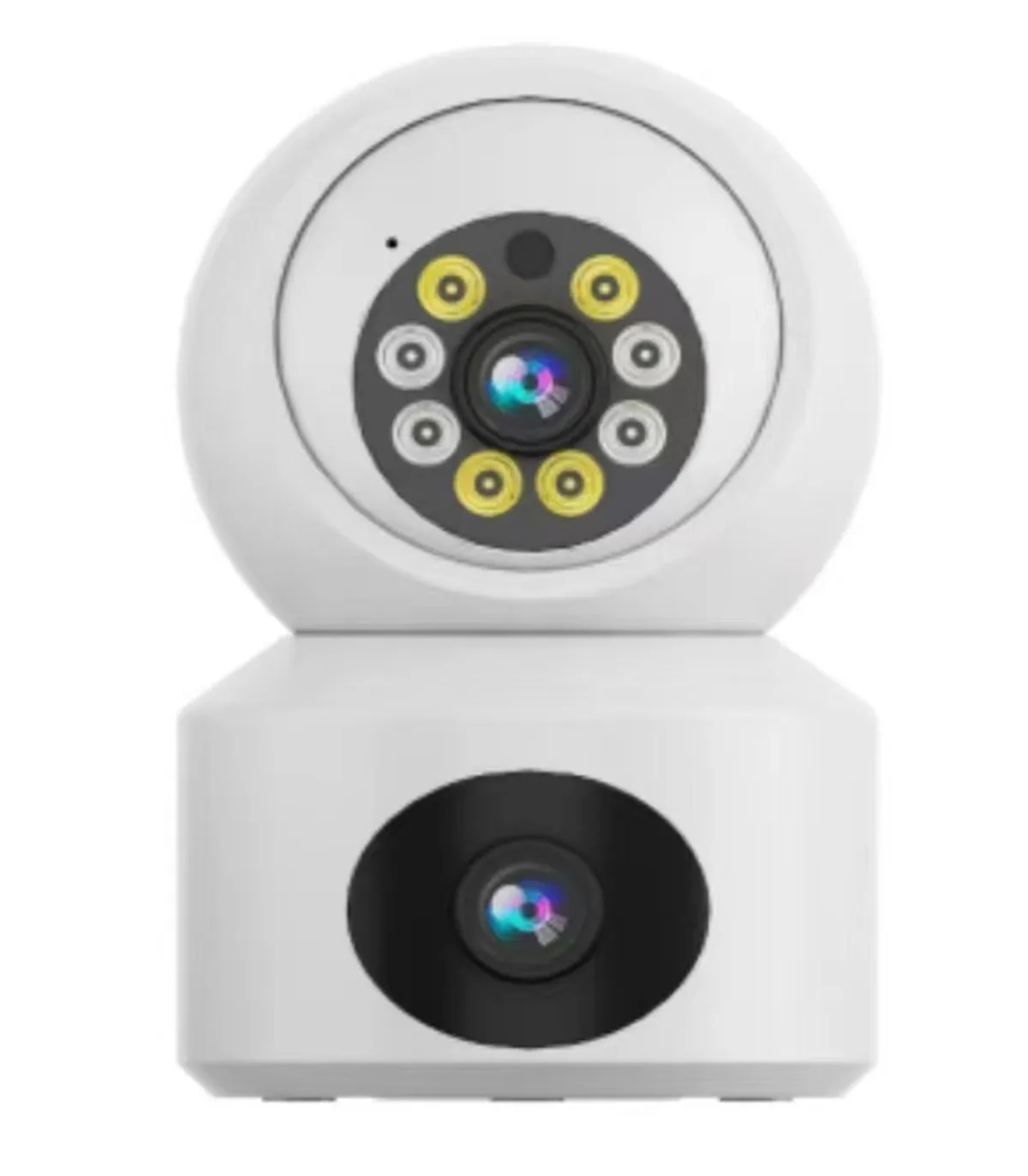 4MP  V380pro APP Dual Lens Wireless PTZ IP Dome Camera AI Humanoid Detection Full Color Home Security CCTV Baby Monitor
