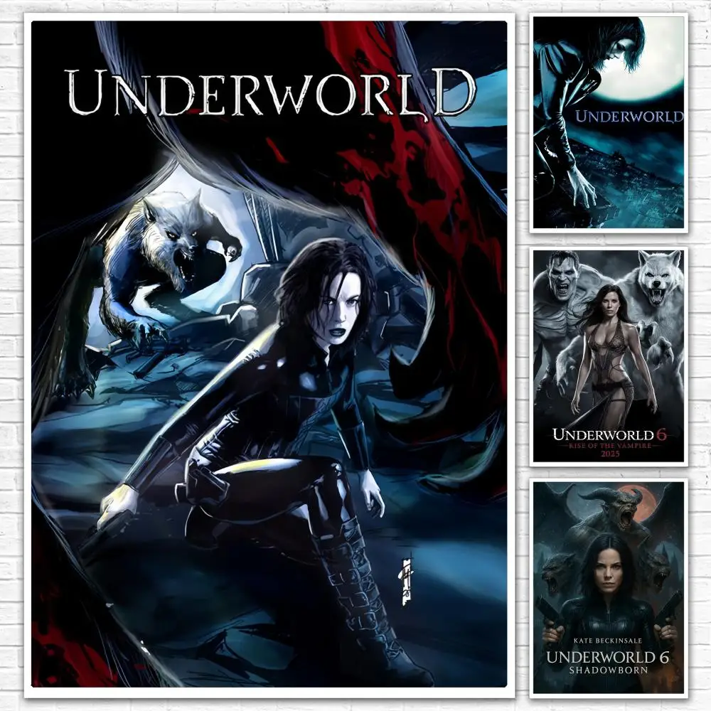 Electronic Band U-Underworld Poster All-match HD Waterproof Self-Adhesive Wall Art Sticker For Home Bedroom