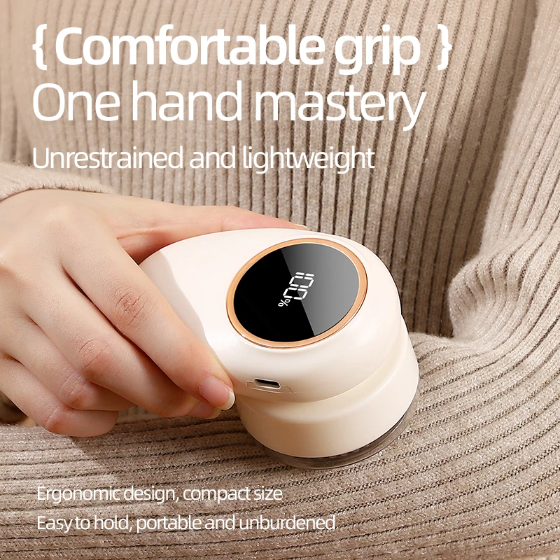 ماكينة تشذيب كرة الملابس المنزلية، ماكينة تشذيب الشعر المحمولة القابلة لإعادة الشحن عبر USB، مزيل الشعر الكهربائي، مزيل كرة سترة الملابس.