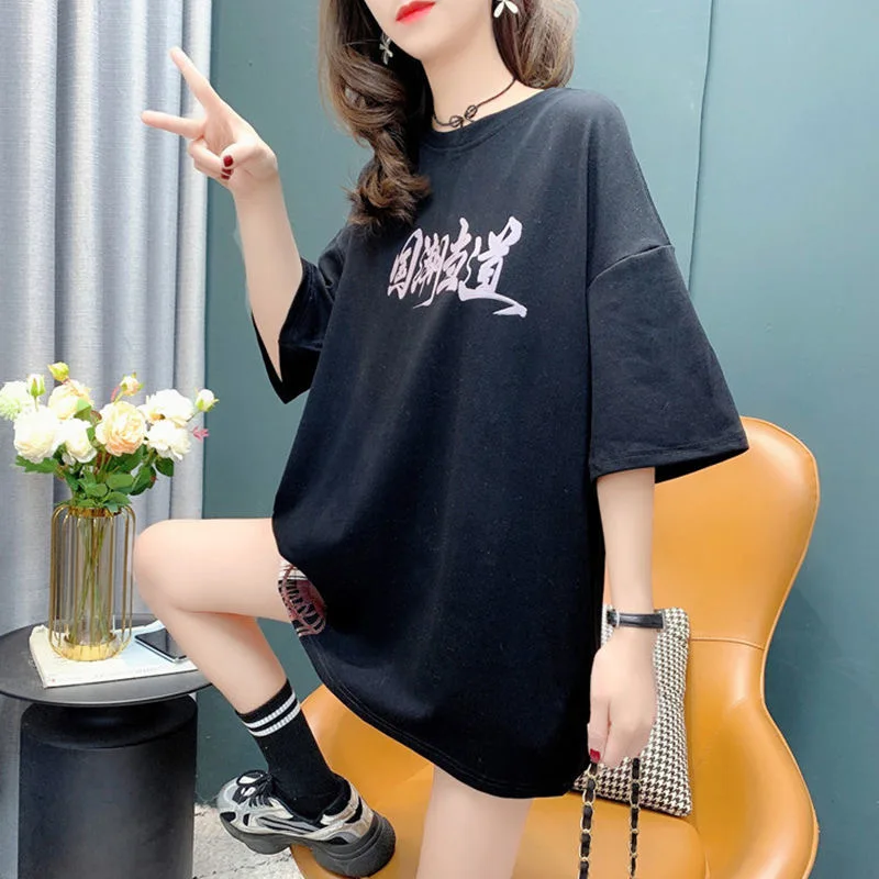 Peking Opera Mask Printing Short Sleeve T Shirt Women Chinese Style Vintage Casual Femme Cotton Loose Tee Shirt Femme Summer