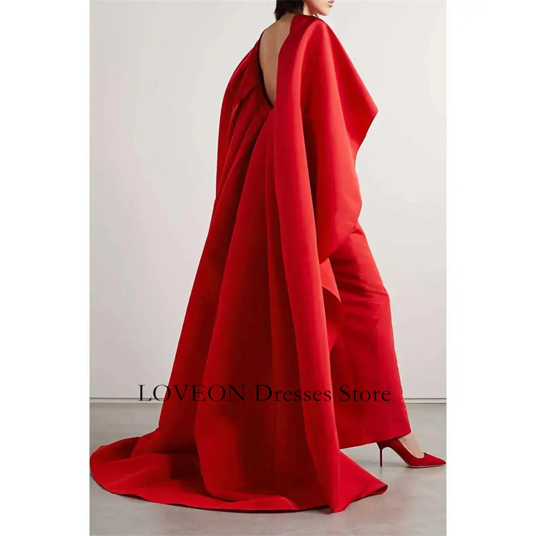 Boat Neck Floor Length Satin Prom Dress Formal Dress Long Sleeves Prom Party Evening Gowns for Women Formal Bridesmaid Dress