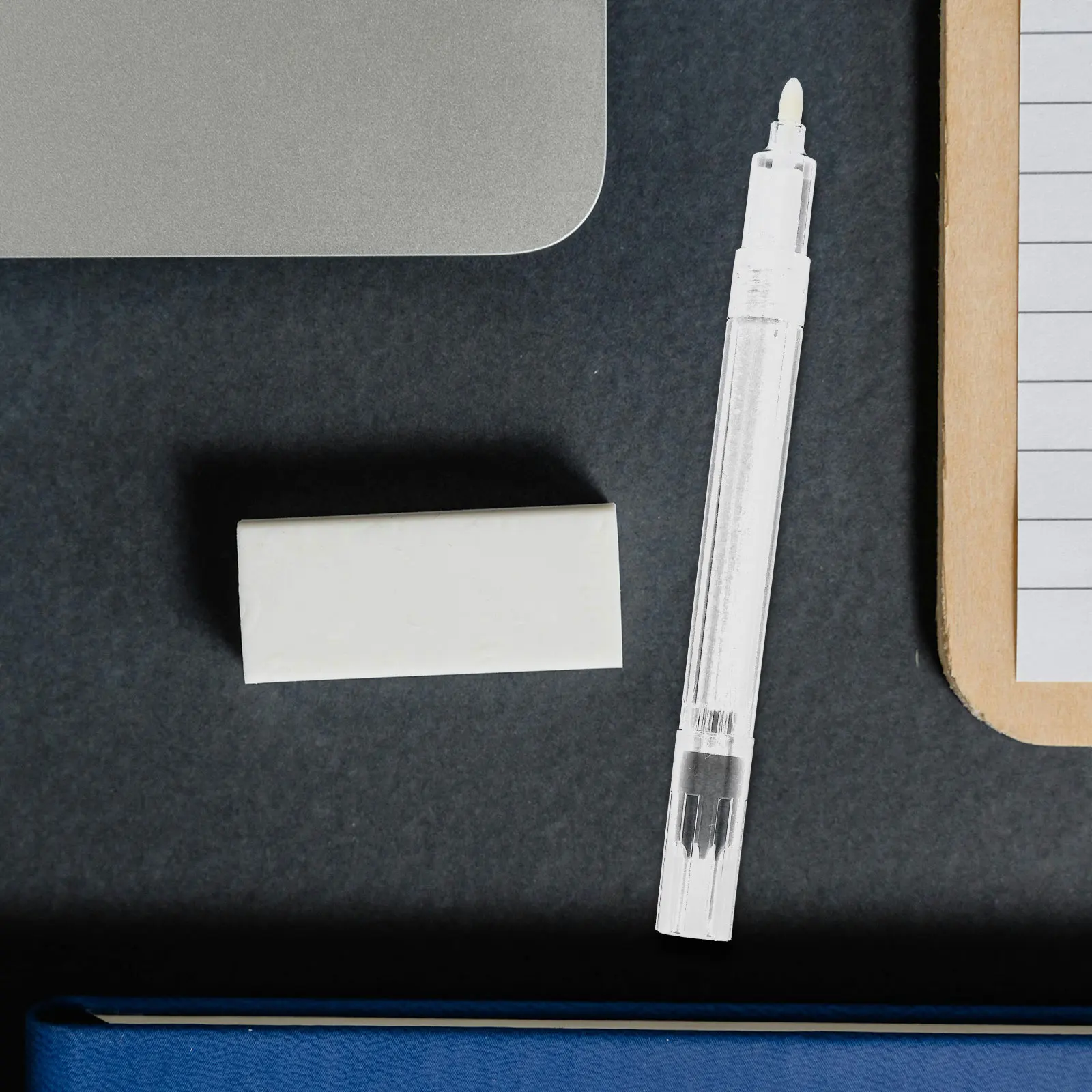 

10Pcs Reusable Fillable Marker Pens Empty Acrylic Paint Pen Shells for DIY Craft Artwork Custom Color Mixing Fine Tip Control