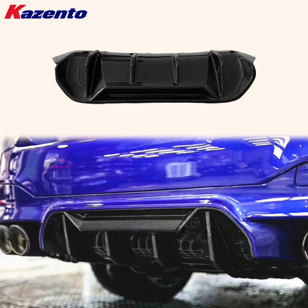 

For BMW M5 F90 4 Door Facelift 2020-2023 Carbon Fiber MP Style Rear Diffuser Lip