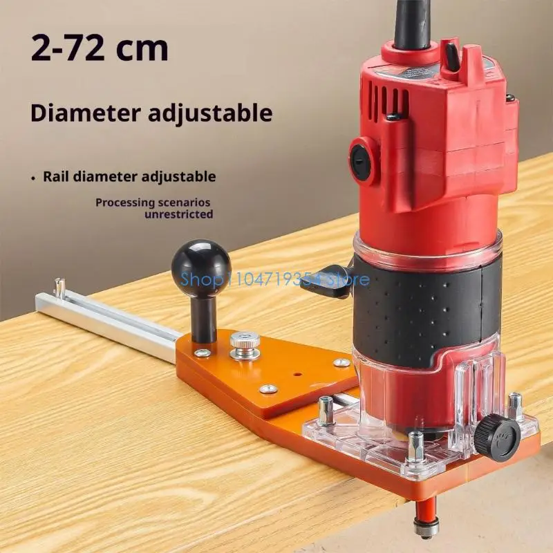 0XLD Functional Woodworking Router Attachment With Rapid Positioning System And Enhancing Stability