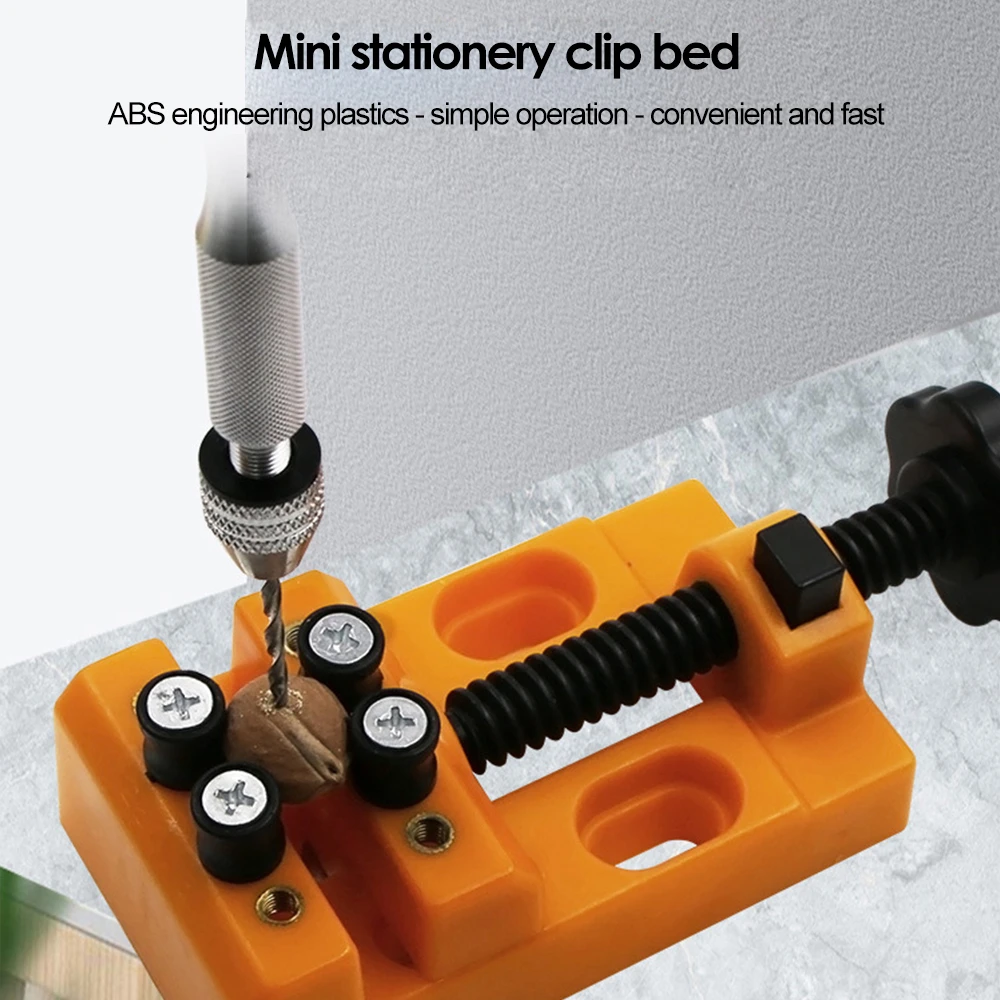 Adjustable Mini Drill Press Vise Clamp Table Bench Vice For Crafts Jewelry Watch DIY Carving Tools Accessories