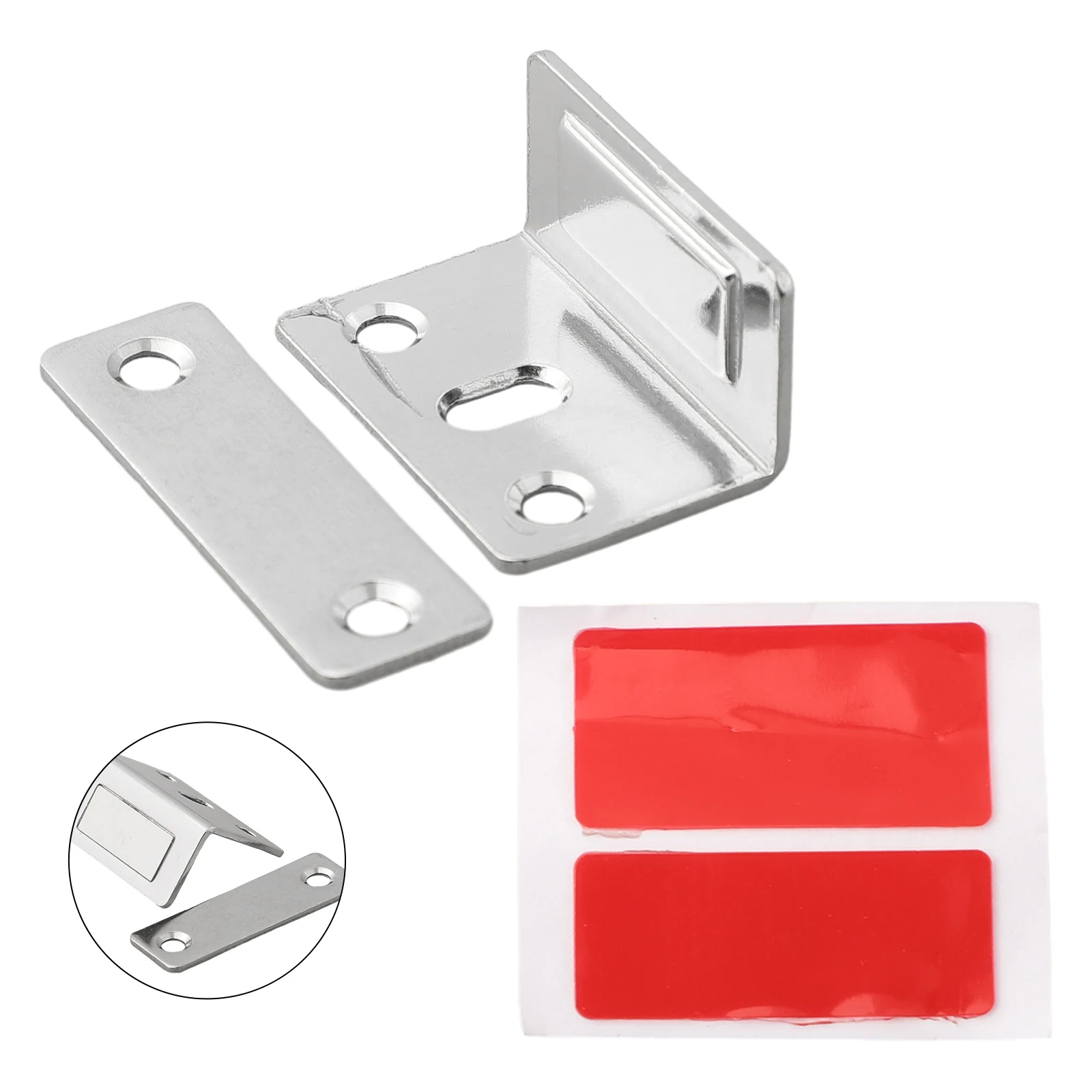 Schnallenverschluss, L-förmige Anwendung, praktisches Design, einfache Installation, magnetische Fixierung, Produktname-Anwendung