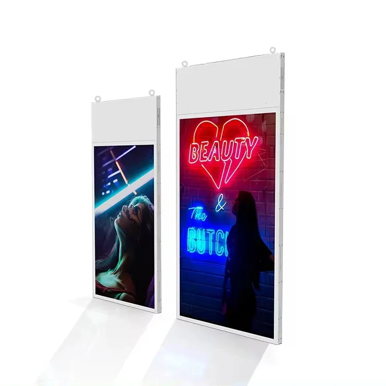 Best-selling double-sided Digital Signage hanging advertising screen display high-brightness digital signage and displays