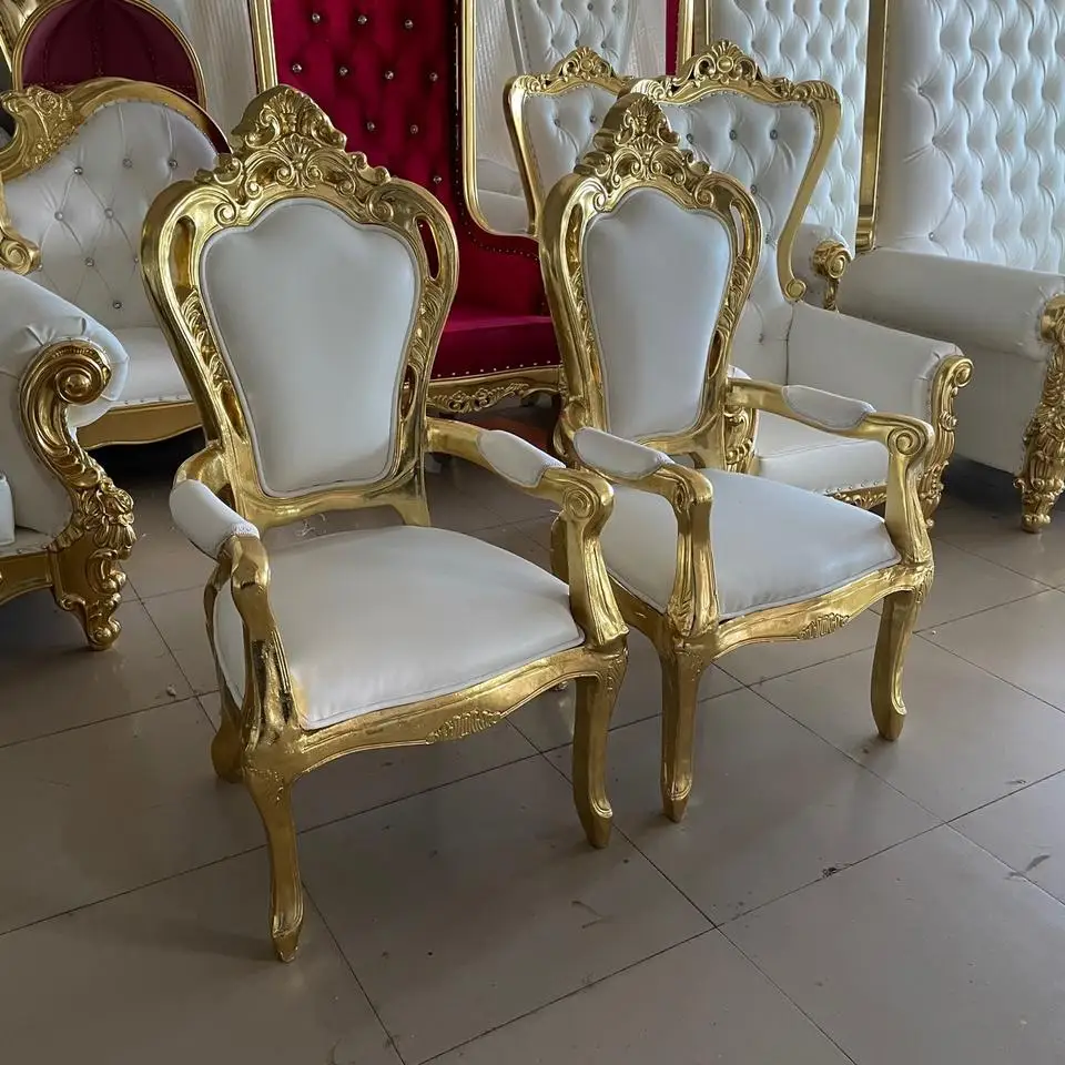 Hot Selling Royal Chairs Luxury Wedding King Throne Thrown Chair Luxury Throne Chairs for Events