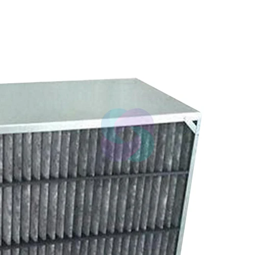 24x24 Cassette Carbon Media Core 95% Efficiency HEPA Air Filter Construction Purifies Harmful Discharge Box Filter Design