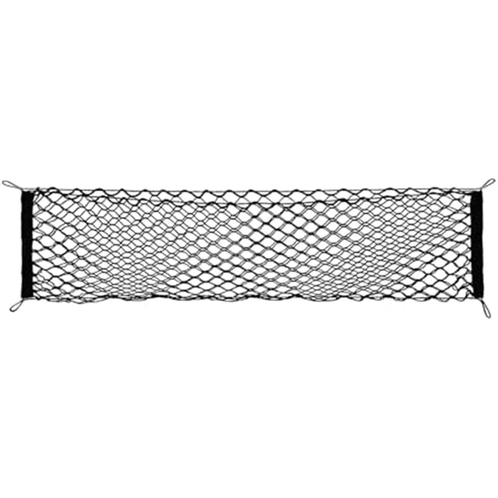 1set Car Fixed Mesh Bag In The Trunk Textile 25*17.5*5cm For Tesla For Cybertruck 2024 Rear Net Bag Trunk Fixed Net Bag Car Part