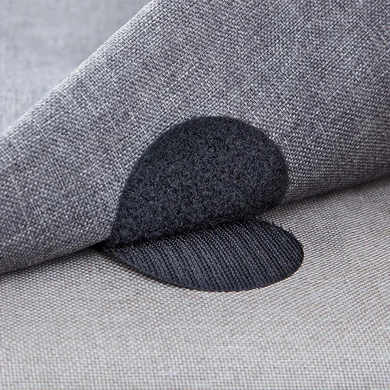 5-20 pairs 60mm Strong Self Adhesive Fastener Hook and Loop Tape Sticky Dots Adhesive  Glue Tape for Bed Sofa Mat Carpet Sticker