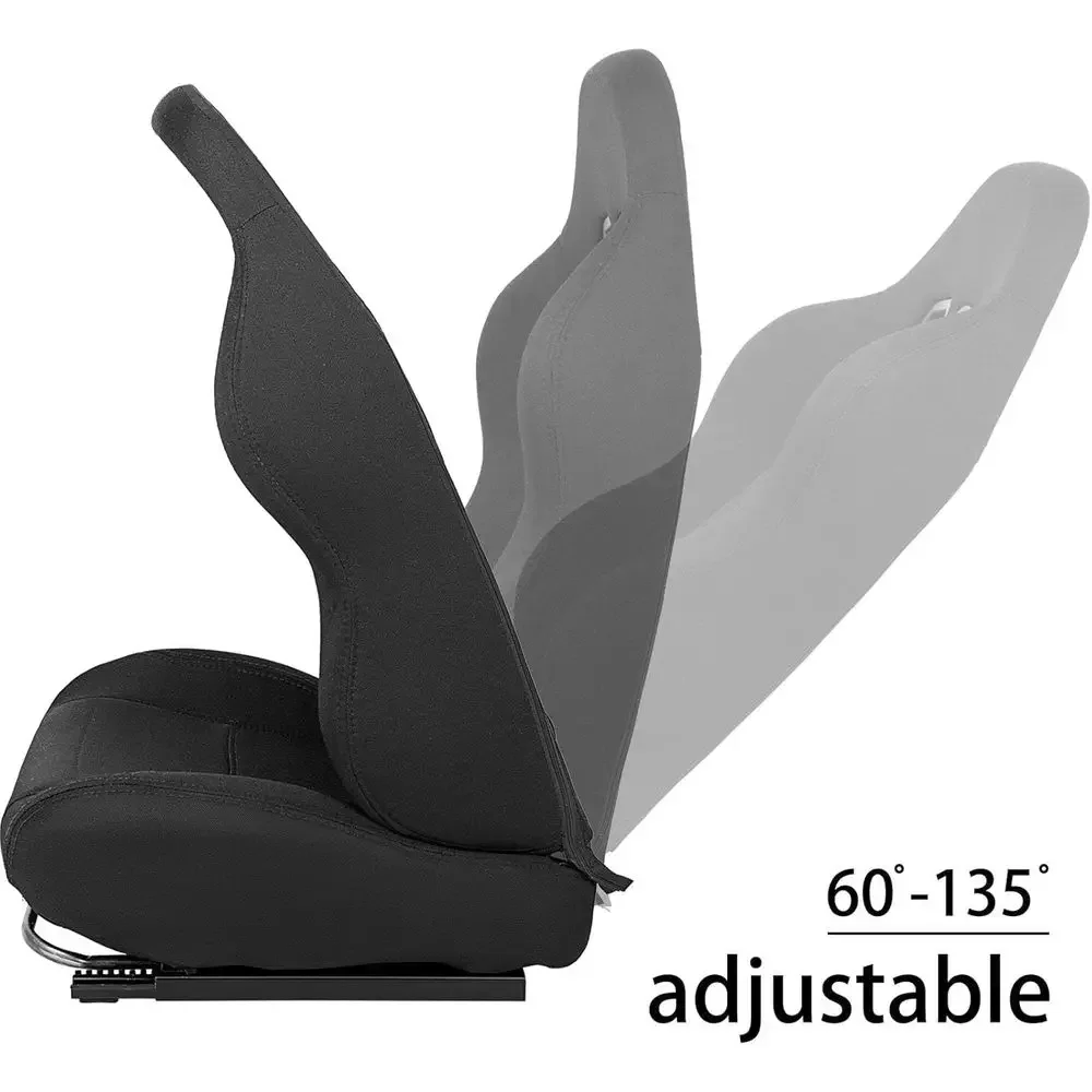 Adjustable Racing Seat for Sim Cockpit or Tilt Wheel Stand Gaming Seat view 4