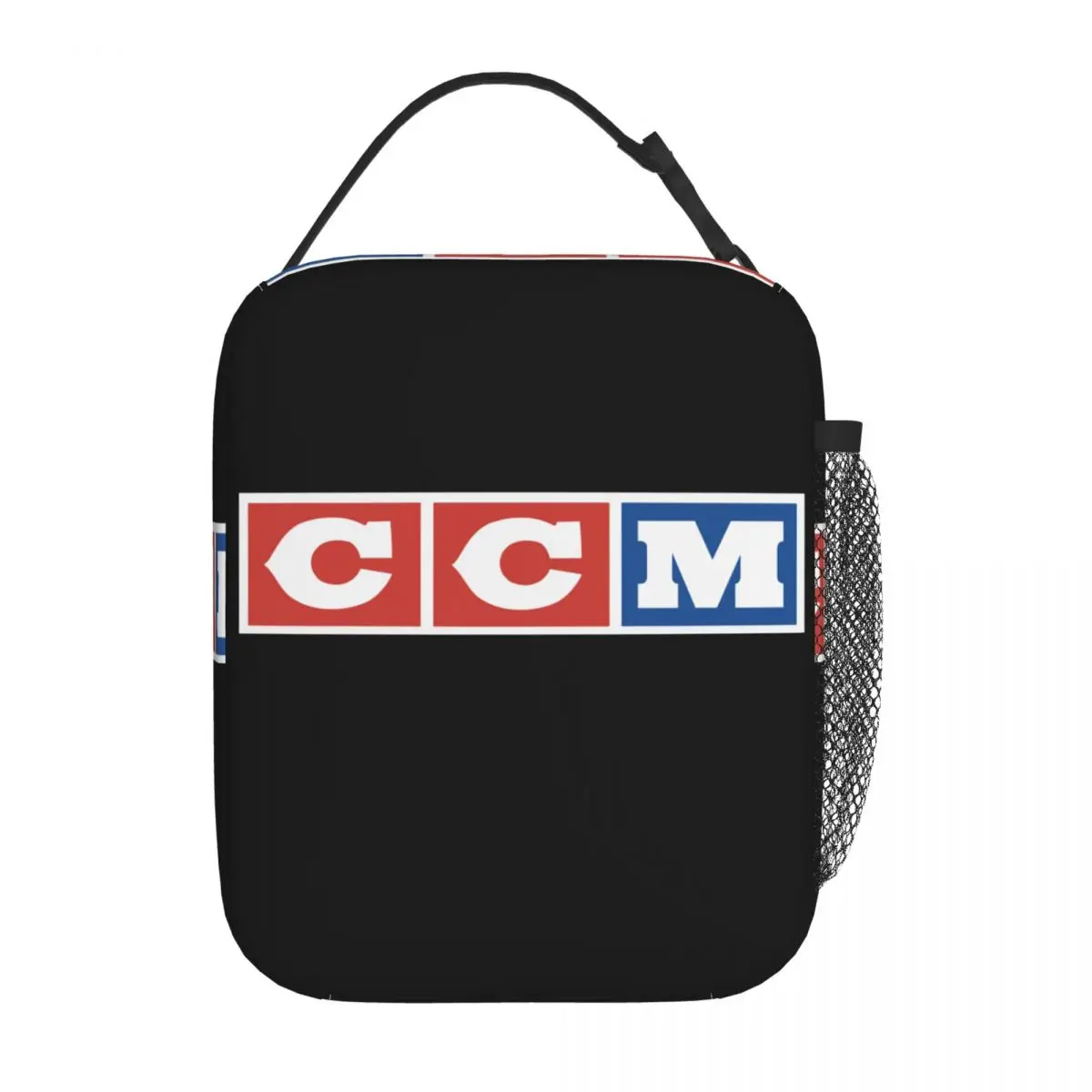 CCM Canada Logo Hockey Insulated Lunch Bag for Women Waterproof Cooler Thermal Bento Box Office Picnic Travel