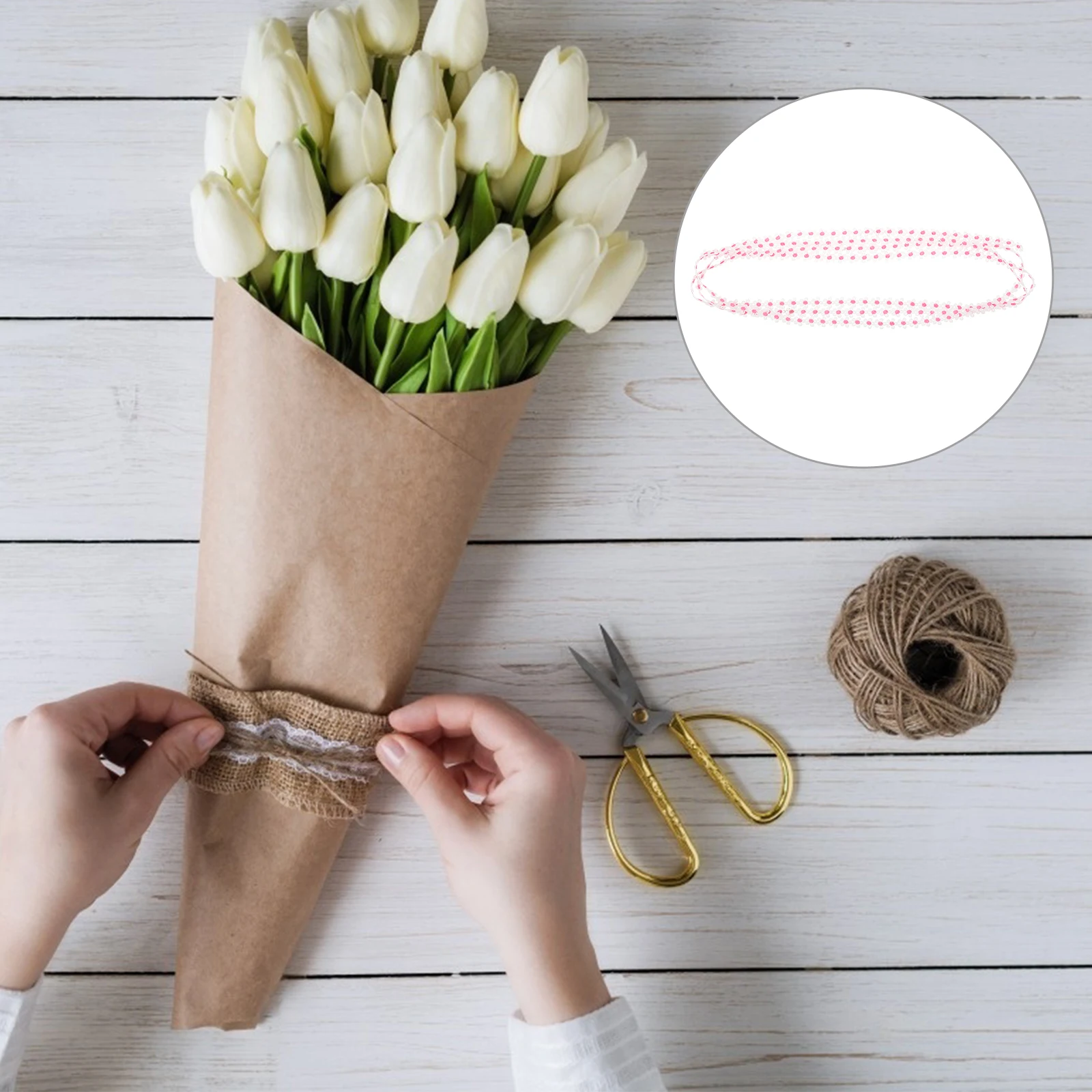 

Embroidery Flower Trim Ribbon Sewing Material Decorative Wedding Party Accessories Trim Ribbon For Sewing Polyester Silk Fabric