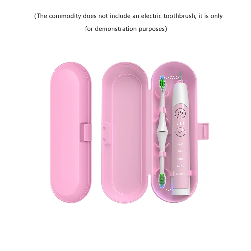 Universal Electric Toothbrush Travel Case Organiser Toothbrush Case Portable Case White Blue Black Pink