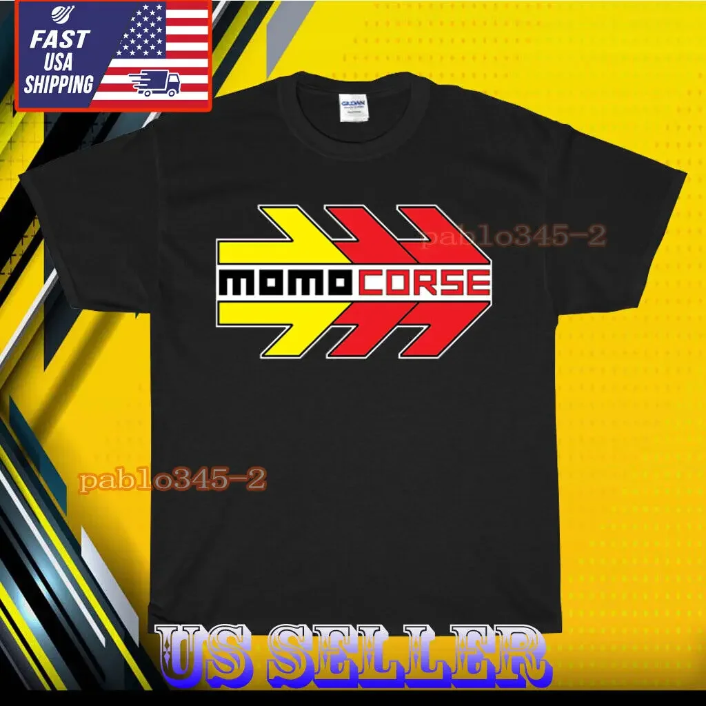 NEW SHIRT MOMO CORSE LOGO RACING CAR T-SHIRT UNISEX FUNNY AMERICAN SIZE S-5XL