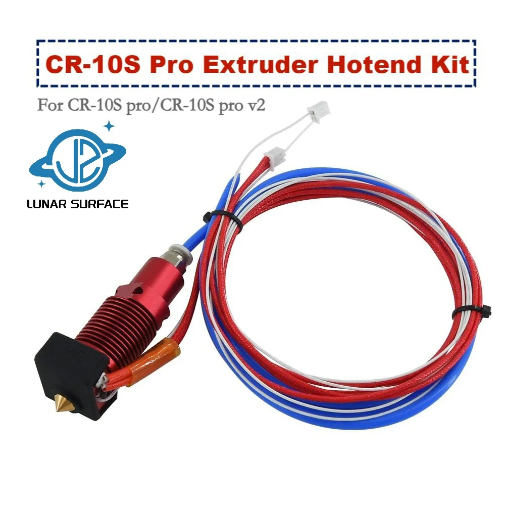 

LS-3D Printer Parts CR-10S PRO Hotend Kit 24V/40W Extrusion Assembled Extruder Parts For CR-10S Pro/CR-10S Pro V2 3D Printer