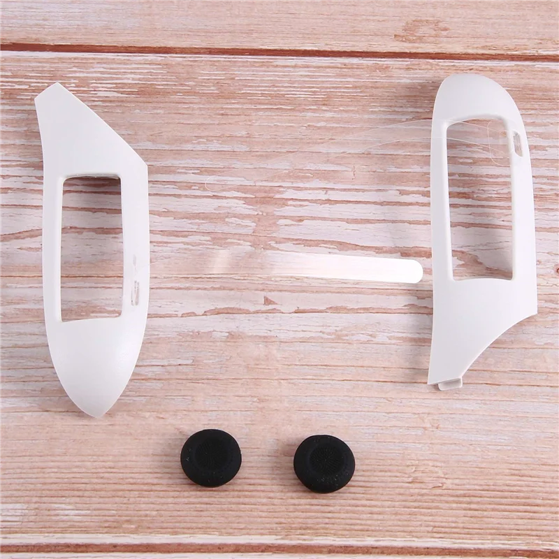 Mejores OFERTAS funda protectora de silicona controlador para Meta Quest 3 VR auriculares funda de controlador de batería extraíble negro fácil de instalar