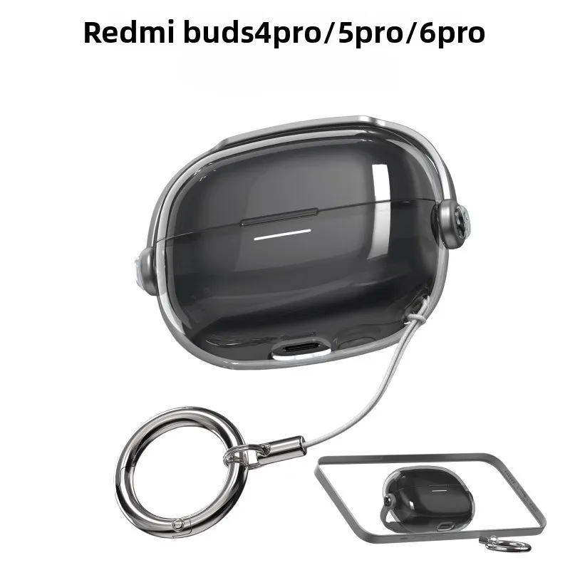 

For Redmi Buds 6 Pro 8 Pro / Buds 5Pro / Buds 4Pro Protective Case Music Headphone Cover Shockproof Washable Skin Antidust Shell