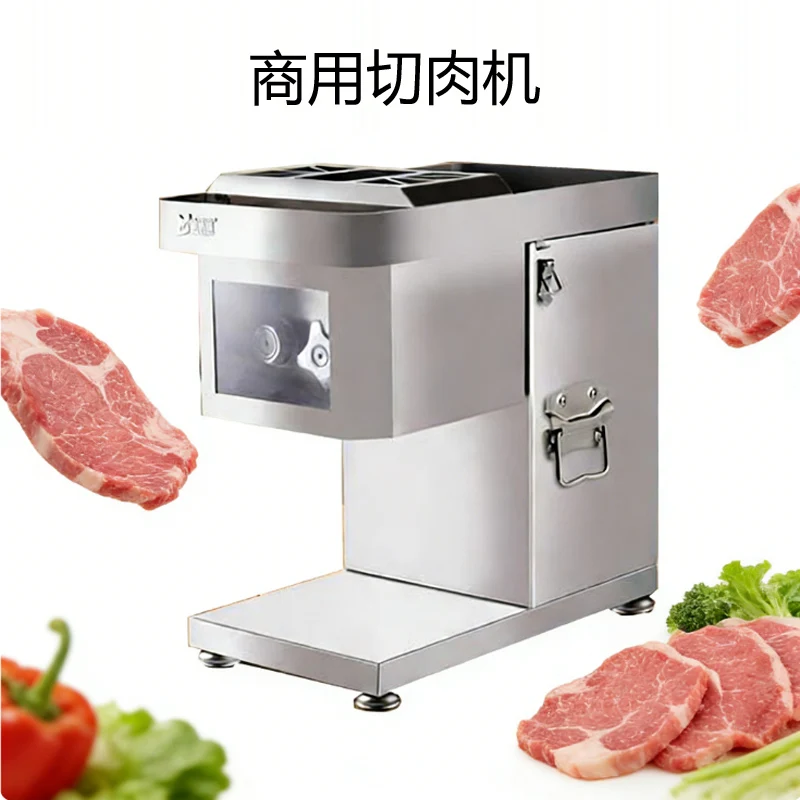 

Электрическая многофункциональная овощерезка 220 В, слайсер для картофеля, коммерческая машина для нарезки кубиками, кухонный комбайн