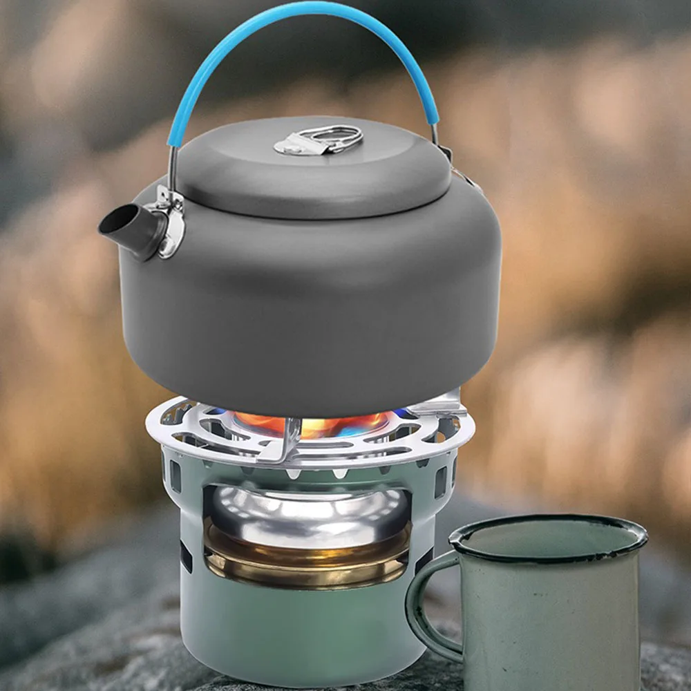 Camping Gear and Accessories Alcohol Stove Outdoor Furnace Portable Mini Barbecue Assesories Camp Cooking Supplies Hiking Sports