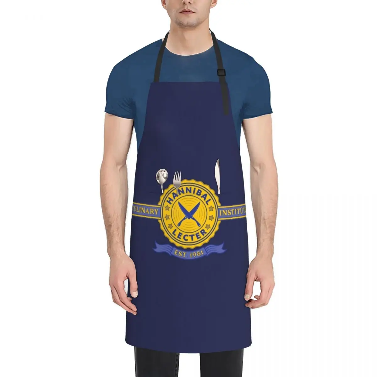 

Hannibal Lecter Culinary Institute Apron Chef jacket men Kitchens Accessories Apron