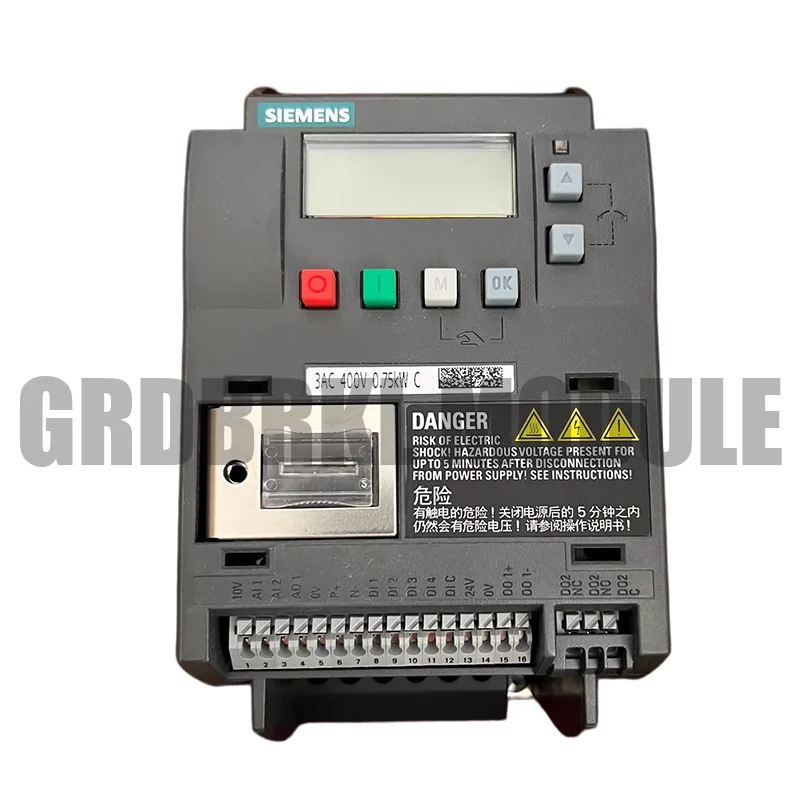 Brand New Original SIEMENS  6SL3210-5BE17-5CV1 6SL3 210-5BE17-5CV1 V20 Inverter 0.75kW 380V C3 Filter - view 2