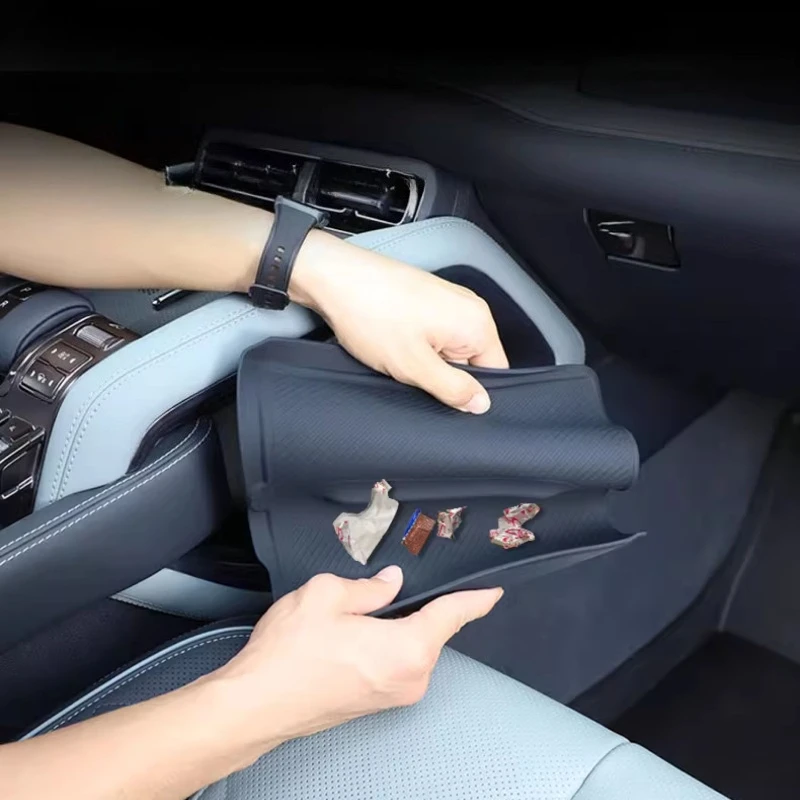 For BYD Equation Leopard 5 2023-2024 Central Control Storage Pad Car Door Storage TPE Mat Car Interior Modified Accessories