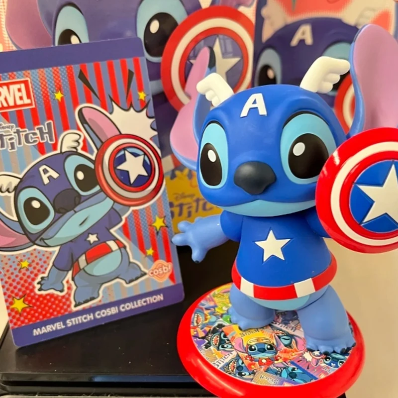 

Наклейка Marvel Cosbi, мини-кукла, эмоция, собака, подарок на день рождения, милая коллекционная слепая коробка, игрушка, модные коллекционные предметы