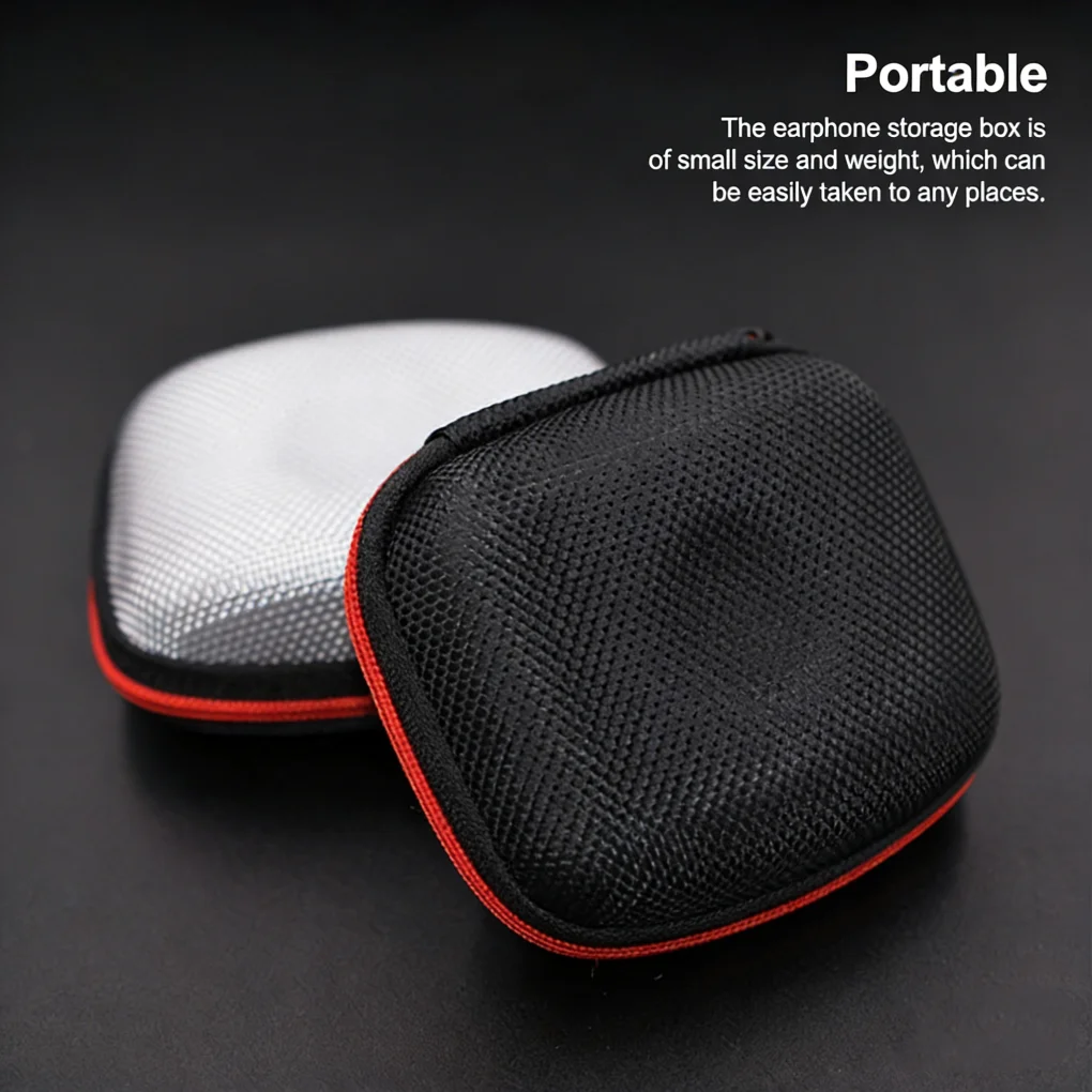 Novo original kz caixa de fone de ouvido mini caso portabilidade com fio pacote armazenamento zex pro/edx sacos fone ouvido