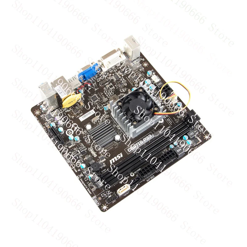 

For MSI C847IS-P33 Motherboard NM70 Celeron 847 DDR3 16G DVI VGA M-ITX Tested okXYG XYG