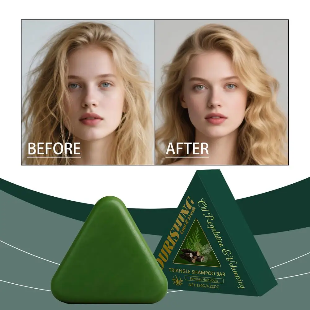 

Herbal nourishing shampoo improves damaged hair quality, controls oil repairs and nourishes growth, balance H6O0