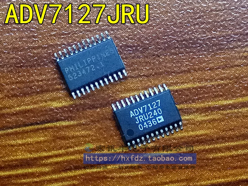 

ADV7127 ADV7127JRU ADV7127JRUZ240 TSSOP-24 10 шт.