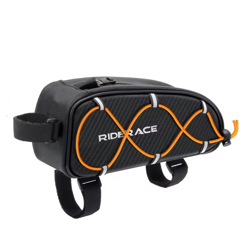 

Bicycle Top Tube Bag Portable PU Rainproof Waterproof MTB Gravel Bike Handlebar Front Bag Road Cycling Accessories