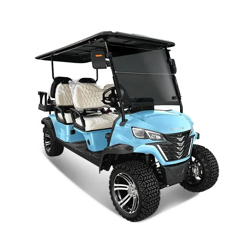 72v Electric Golf Cart 7.5kw Lithium Golf Cart Off Road Buggy Garden Villa Hunting Golf Cart