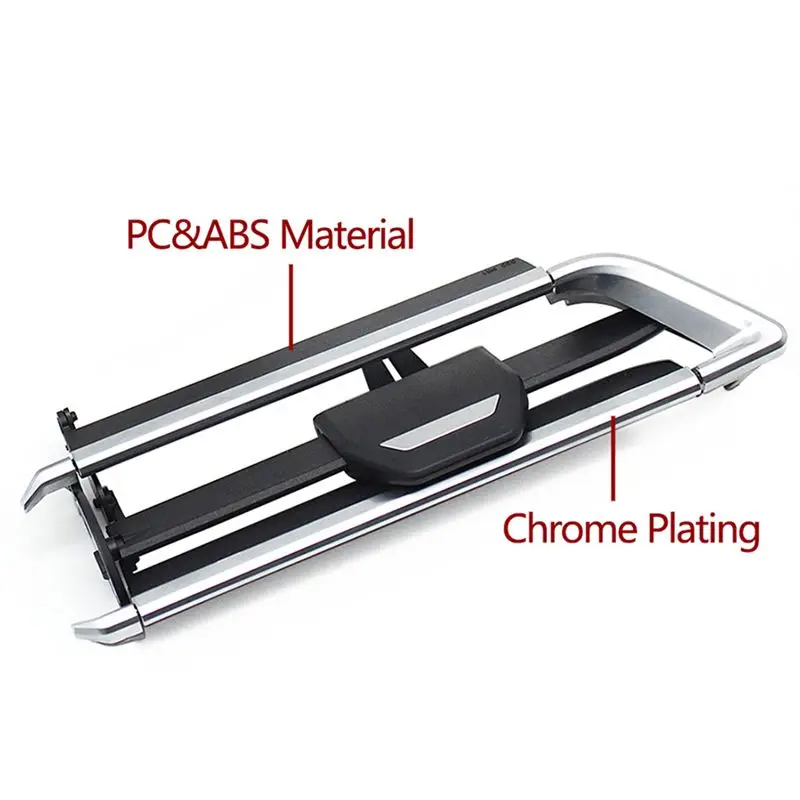 #02F (Black&Silver)1Pair Front Air Vent Grille Clip Trim for BMW X5 X6 X7 G05 G06 G07,Automotive Parts & Accessories