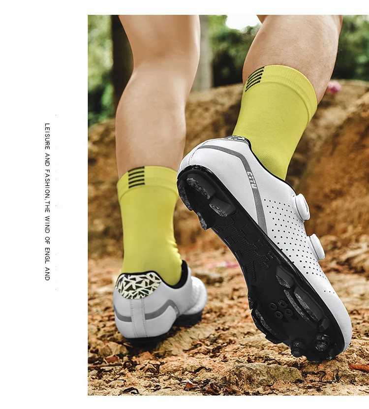 Fahrradschuhe für Herren, professionelle SPD-Rennradschuhe für die Straße, MTB-Mountainbike-Schuhe, lockfreie Fahrradschuhe für Damen – Detail 28