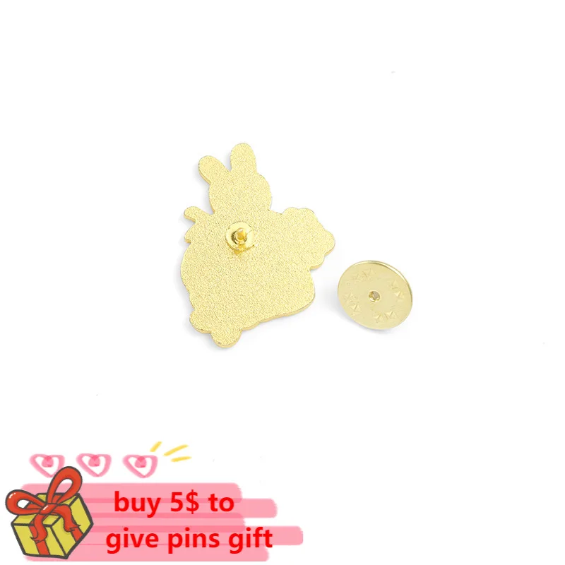 Strawberry with Animals Enamel Pins Cartoon Fruit Clothes Brooch Lapel Badge Jewelry Wholesale Gift for Friends Drop Shipping