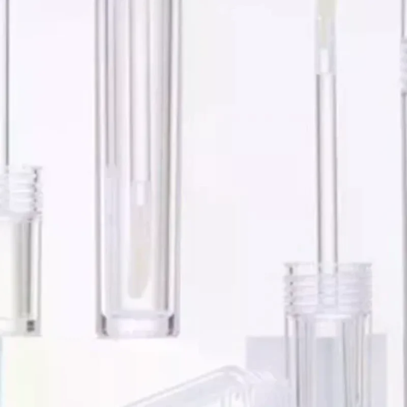 1 قطعة 5 مللي أنابيب ملمع الشفاه الفارغة حاوية الشفاه البلاستيكية PET زجاجة بلسم شفافة #1