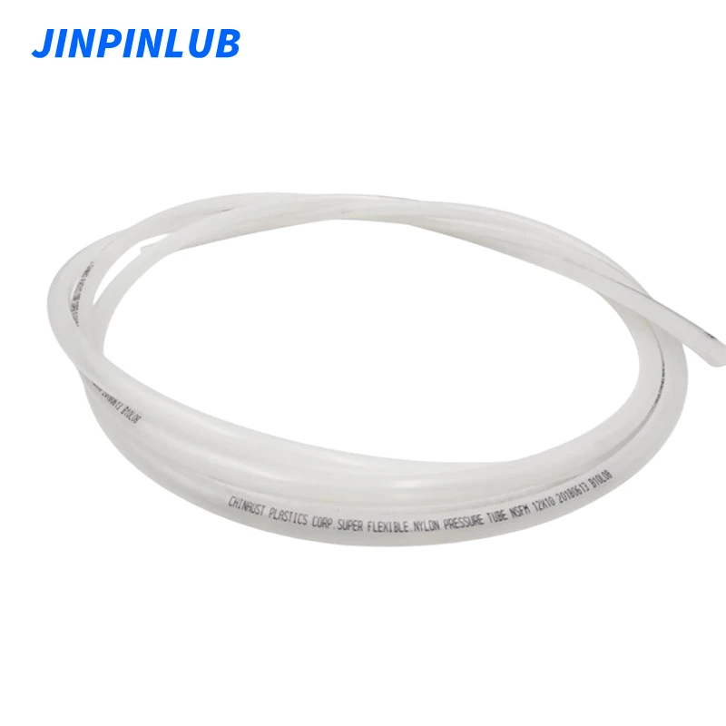 JINPINLUB NPB 4 مللي متر 6 مللي متر مقاومة للحرارة مقاومة للتآكل PA11 أنبوب نايلون مرن لأنابيب هواء زيت التشحيم