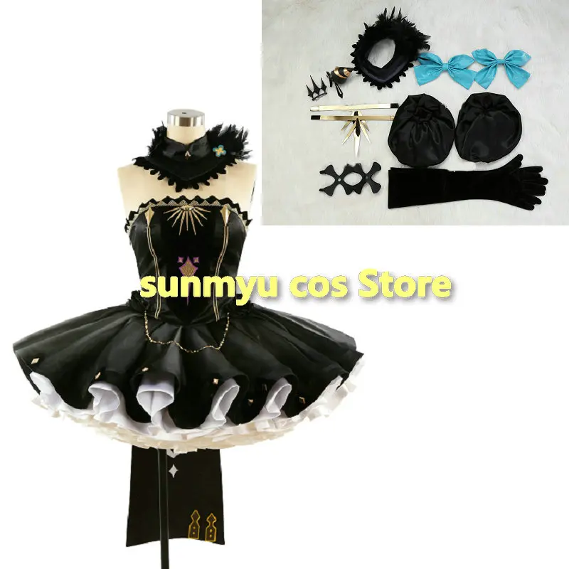 

FGO Ereshkigal Cosplay Costume Custom Size Fate Grand Order Cosplay Black Dress