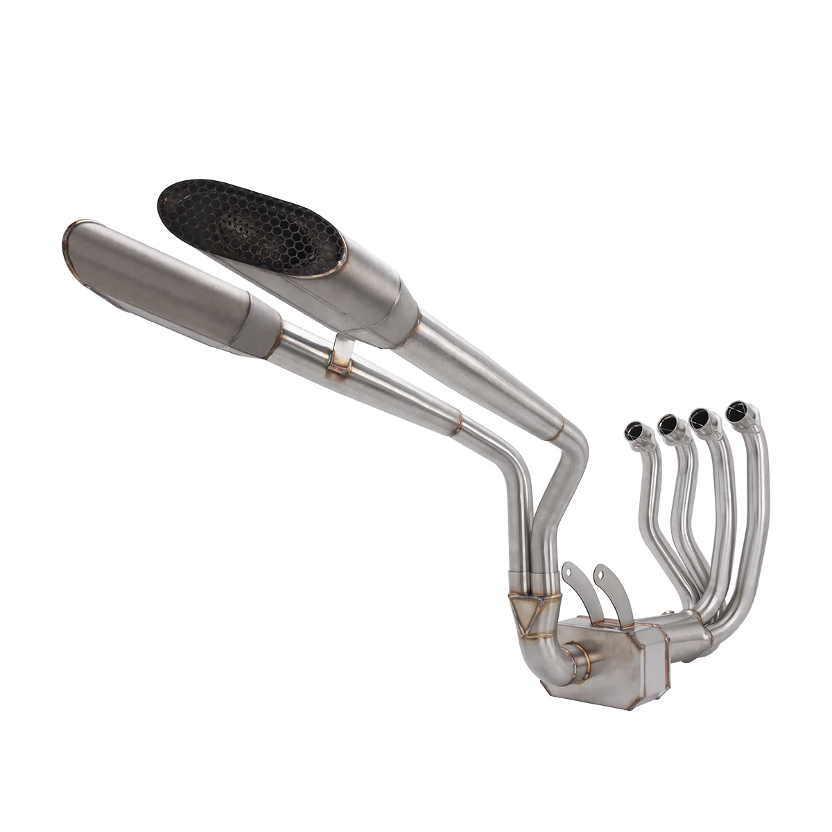 For KOVE 450RR 2023-2026 Motorcycle Exhaust Middle Link Pipe Escape System Slip On 525X Exhaust Muffler