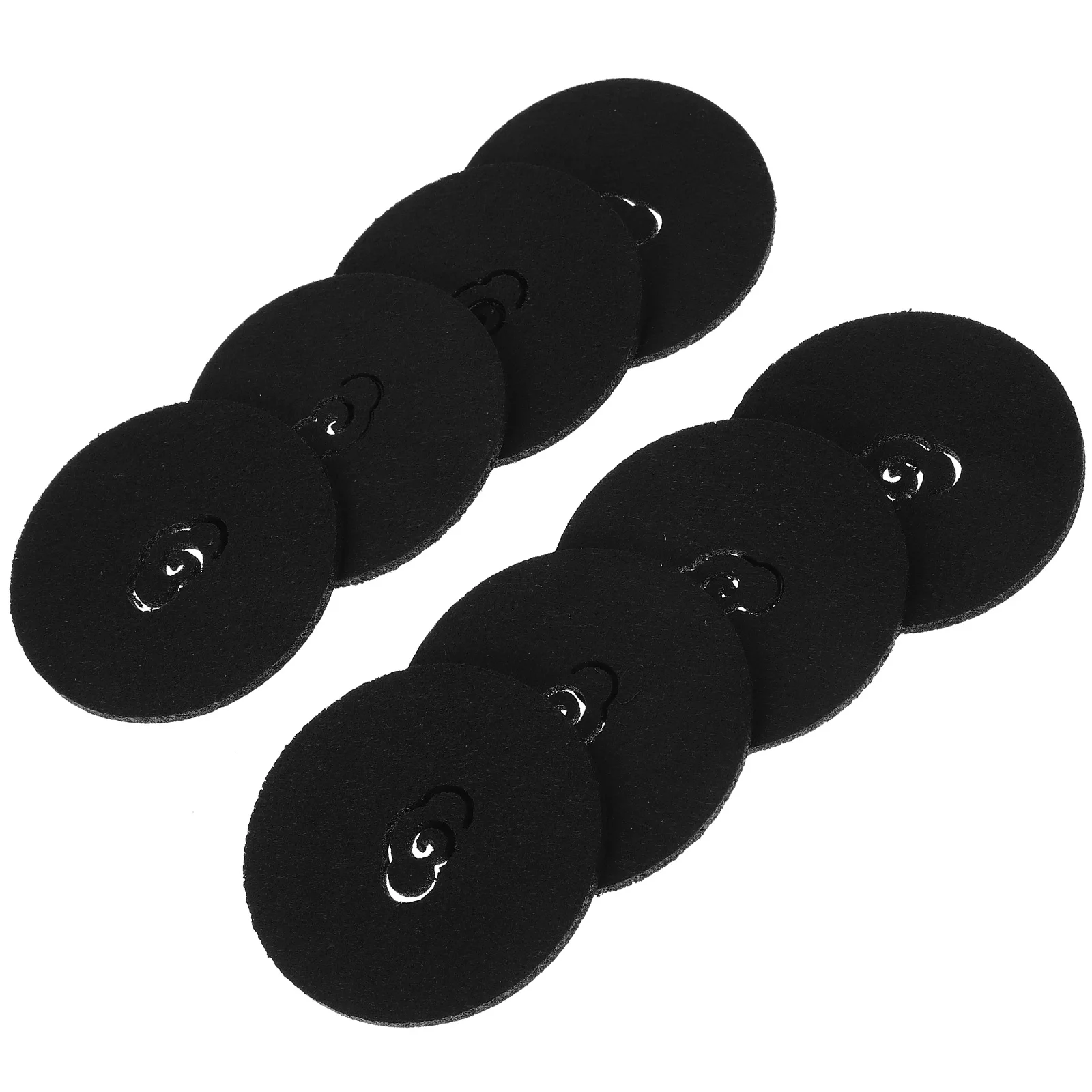 

8Pcs Felt Cup Mats Coasters 7Cm Heat Resistant Water Absorbing Drink Pads for Coffee Tea Table Cup Mat Drink Pad