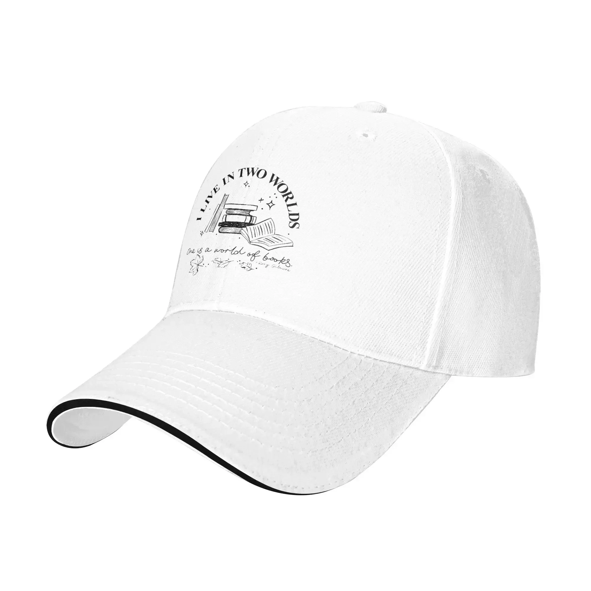 New Gilmore's I Live In A Two Worlds Sandwich Cap Men Women Hip-Hop Baseball Caps Rory Adjustable Sport Fitted All Seasons Hat A