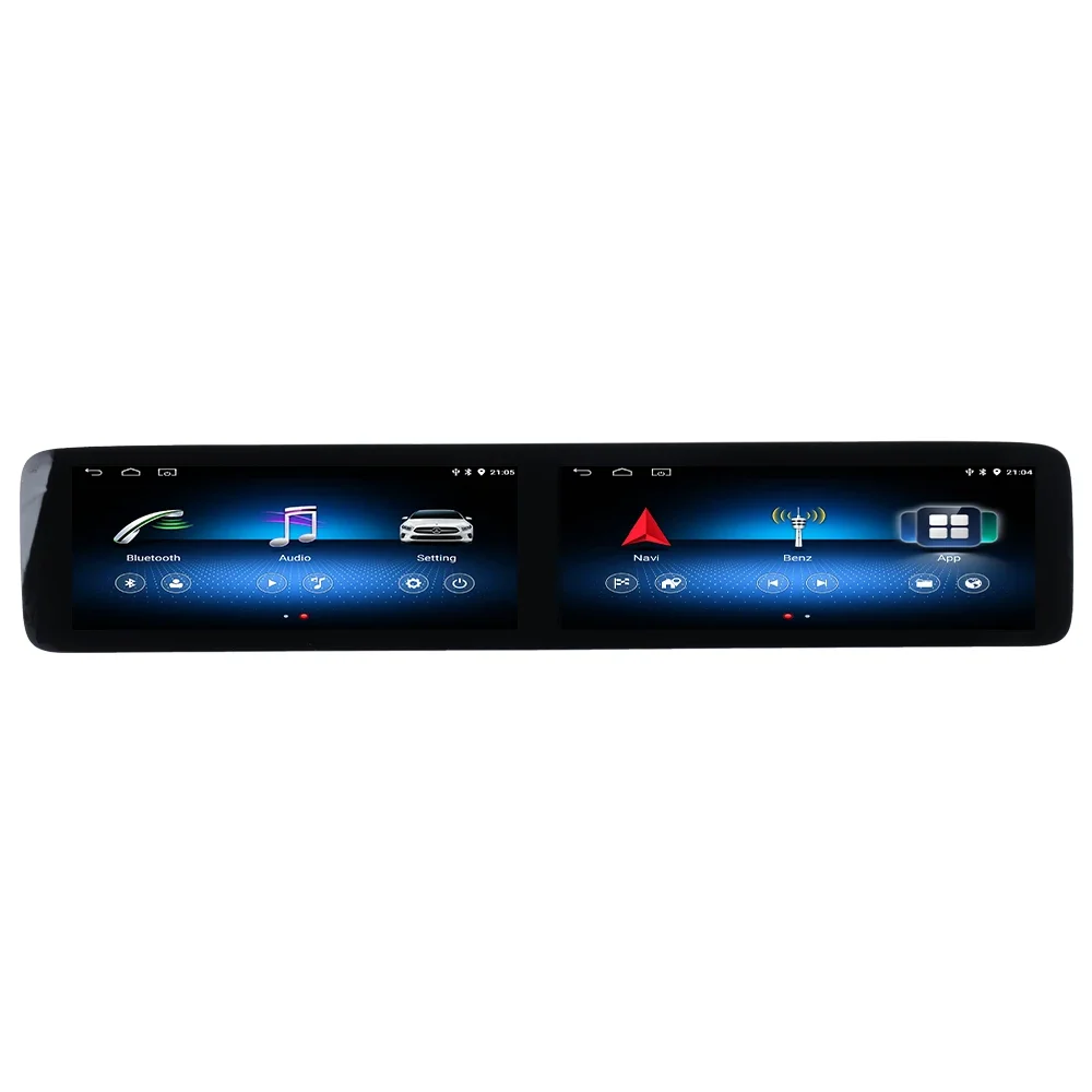 

23 Inch Dual Screen Carplay Car Android For Mercedes-Benz E Class W213 2017-2019 Car GPS Navigation Unit Multimedia Player