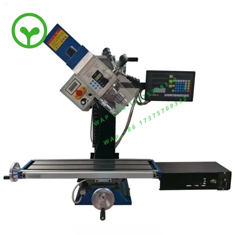 【2026】BF28 Model Automatic Tool Feeder With Dro High Precision Manual Drilling And Milling Machine Mini Milling Machine