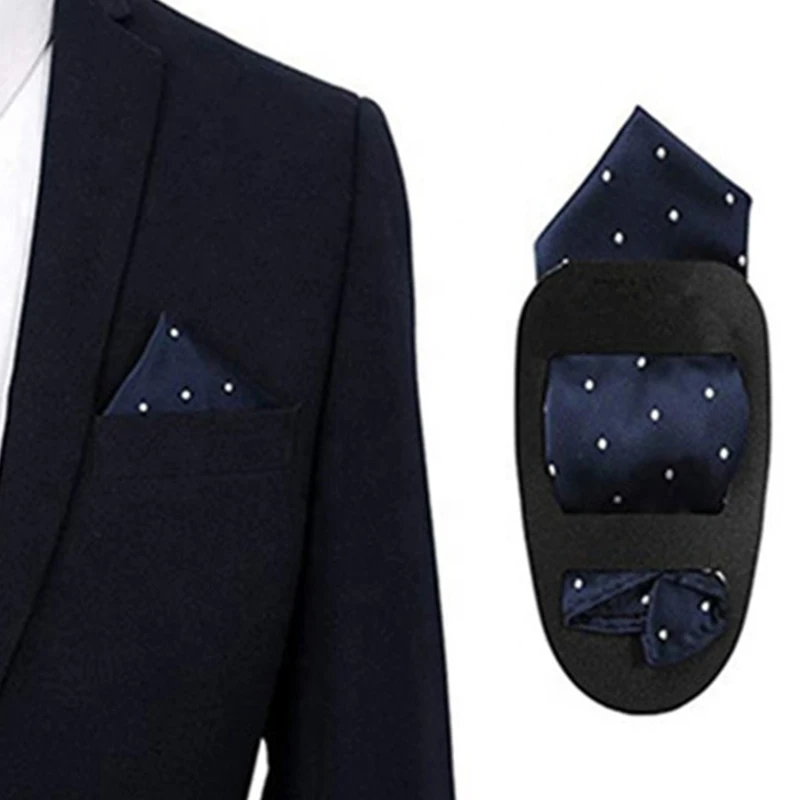 Zakdoek Keeper Organisator Mode Pocket Squares Houder Man Voorgevouwen Zakdoeken Voor Heren Heren Heren Pak Dragen Accessori