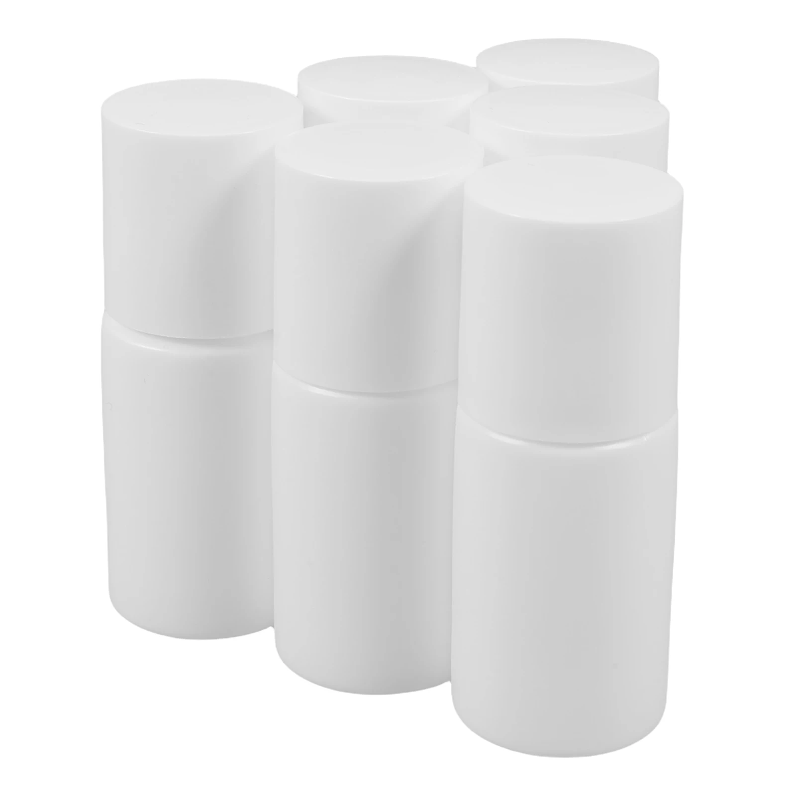 

6pcs 20ml Sponge Applicator Bottle Portable Plastic Refillable Small Bottles for Travel Makeup Liquid