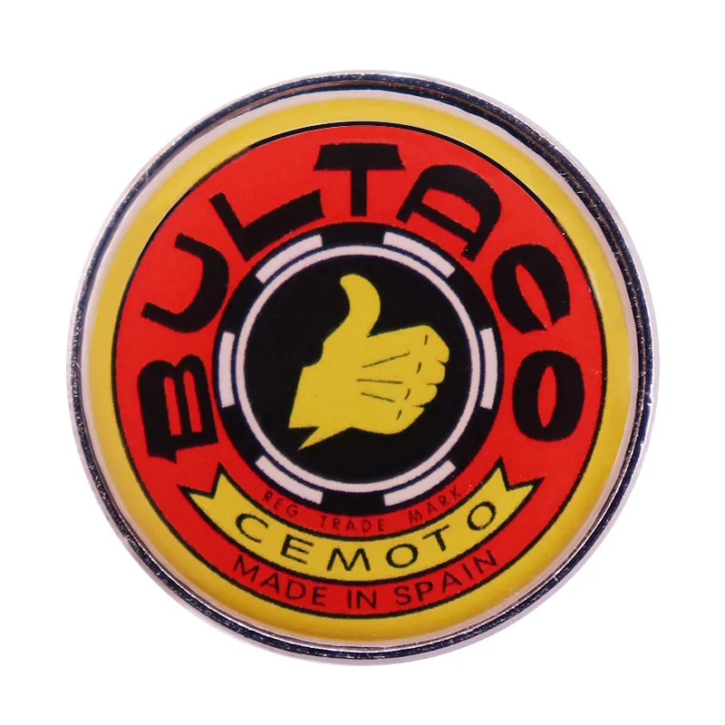 Bultaco Motorcycles Logo Badge